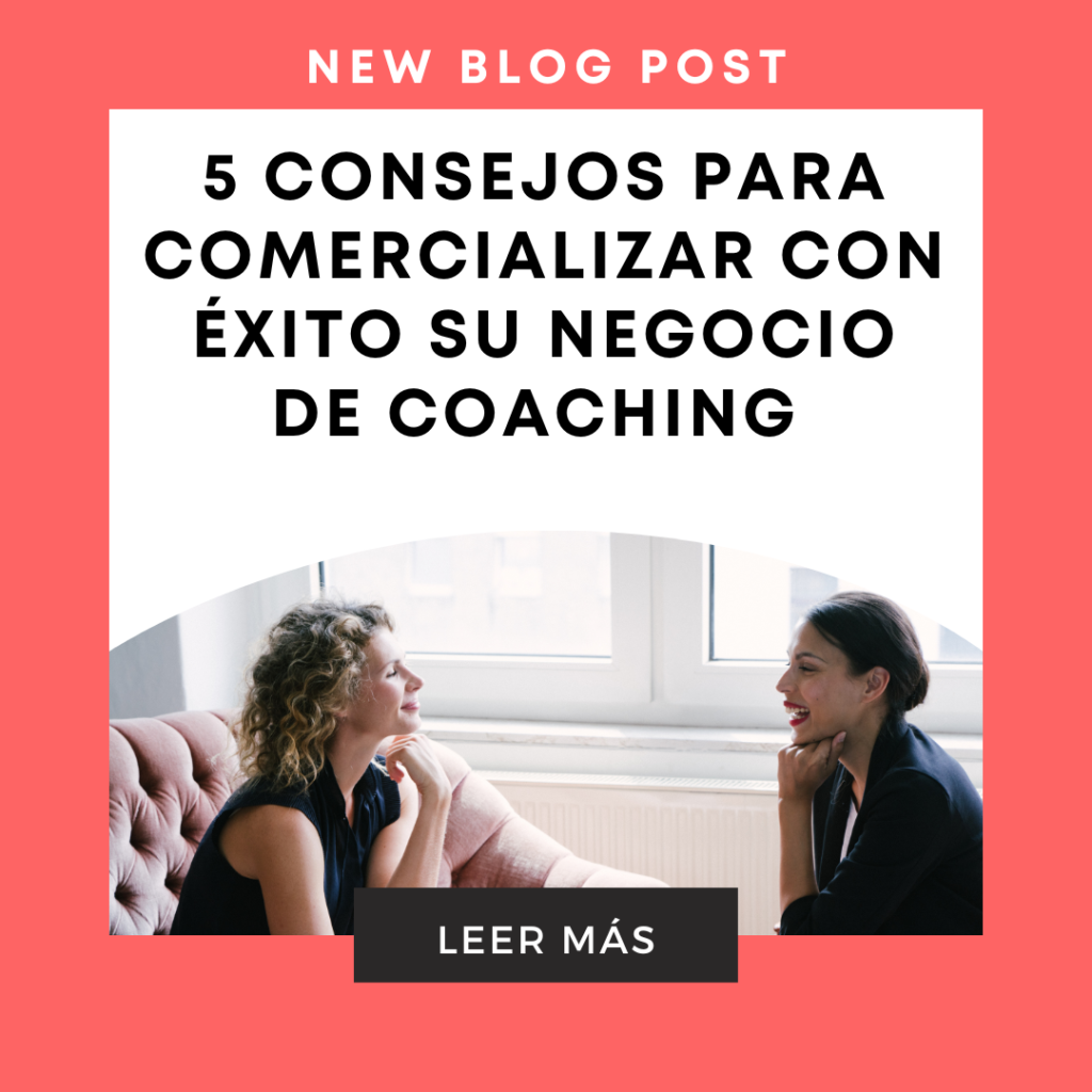 comercializar con éxito su negocio de coaching