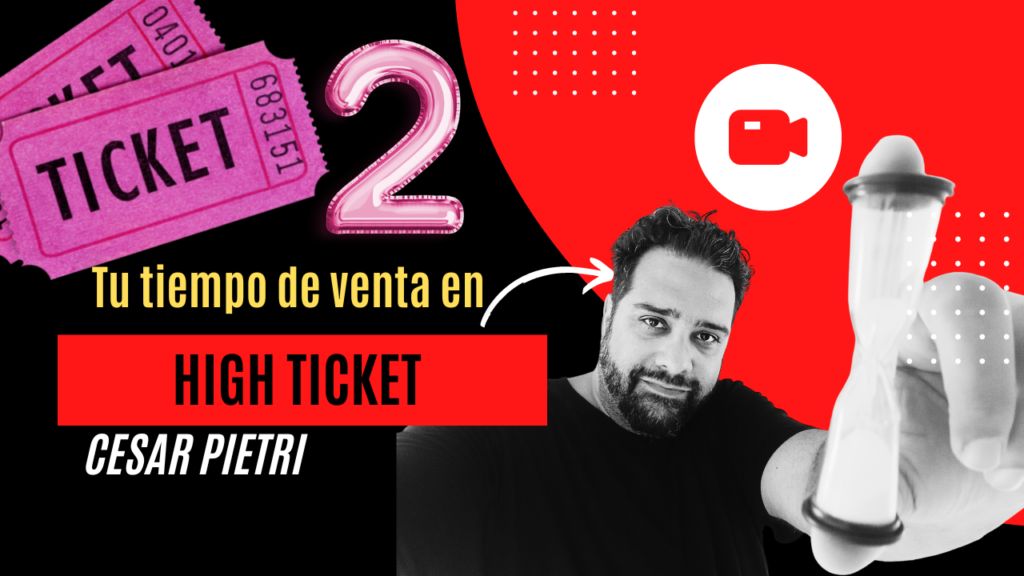 Escalabilidad de tu negocio y aumento de rentabilidad con ventas de high ticket.