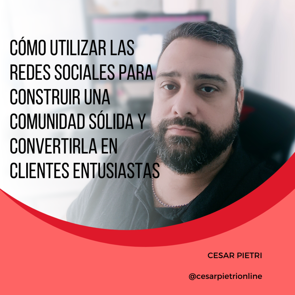 las redes sociales para construir una comunidad sólida